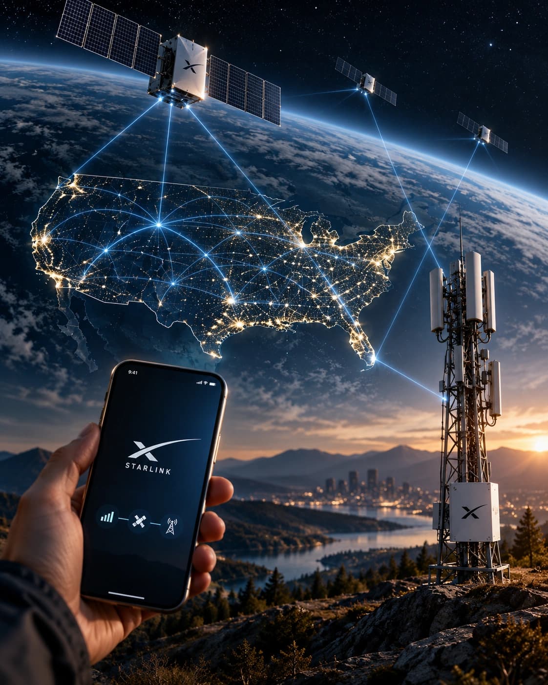 SpaceX satsar miljarder på att bygga ett eget mobilnät