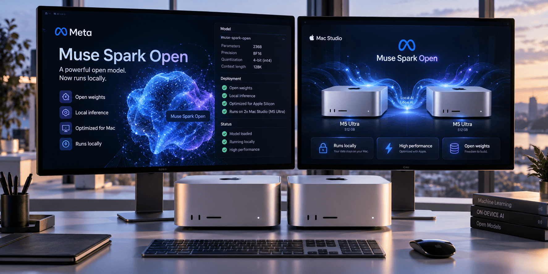 Meta och Apple gör kraftfull AI-modell möjlig på två Mac Studio